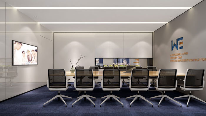 510平方中型創(chuàng)意辦公室裝修設(shè)計(jì)案例