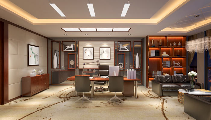 總經理辦公室裝修效果圖