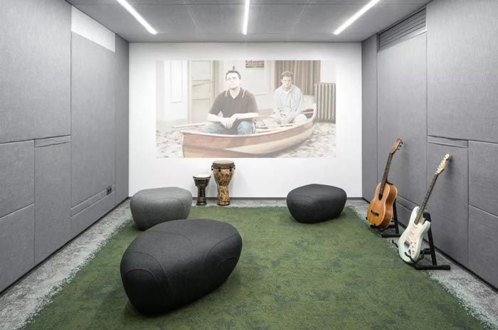 二（2）層辦公室休閑區(qū)設(shè)計(jì)方案