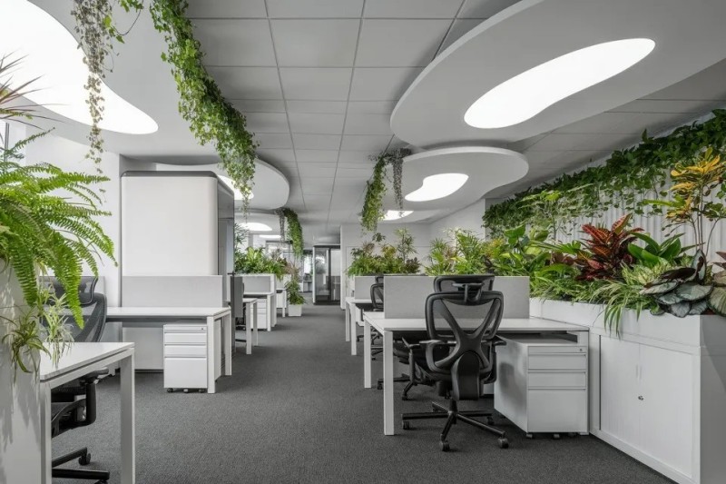 現(xiàn)代花園式律師事務(wù)所辦公室設(shè)計【1200