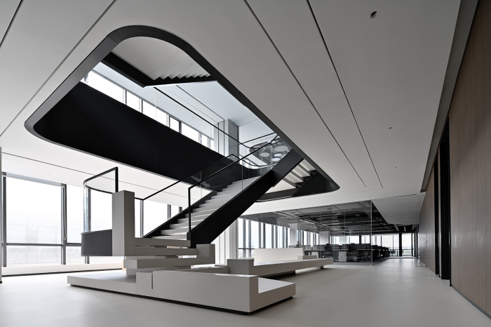 著名制造業(yè)企業(yè)總部辦公樓室內(nèi)空間設(shè)計(jì)